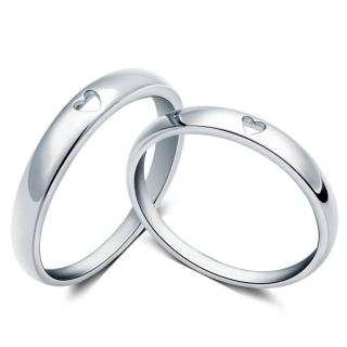 OLIVIE Snubní prsten ze stříbra 2973 Velikost prstenů: 4 (EU: 47-48)