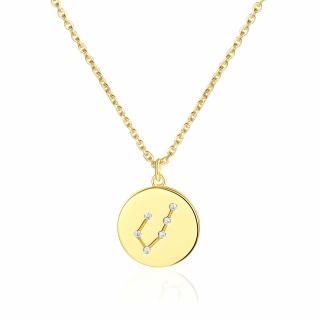 OLIVIE Stříbrný náhrdelník BÝK GOLD 8014