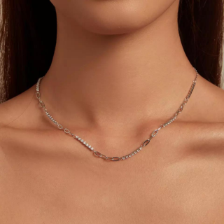 OLIVIE Stříbrný náhrdelník NAIROBI 7214