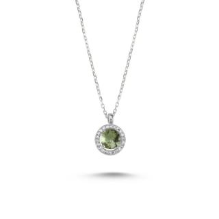 OLIVIE Stříbrný náhrdelník SULTANIT 5556