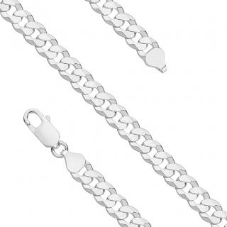 OLIVIE Stříbrný pánský 50cm náhrdelník 5609