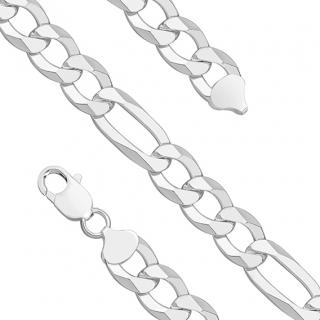 OLIVIE Stříbrný pánský 50cm náhrdelník FIGARO 5625