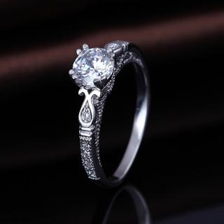 OLIVIE Stříbrný prsten 2182 Velikost prstenů: 5 (EU: 49-50)