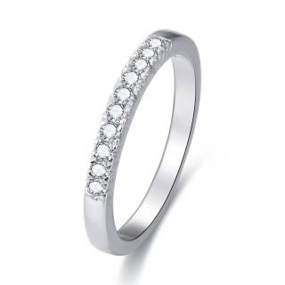 OLIVIE Stříbrný prsten CAROLINA 4864 Velikost prstenů: 10 (EU: 62-64)