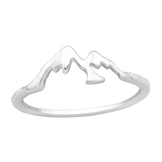 OLIVIE Stříbrný prsten MOUNTAIN 7486 Velikost prstenů: 6 (EU: 51-53)