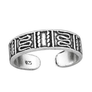 OLIVIE Stříbrný prsten NA NOHU 4009