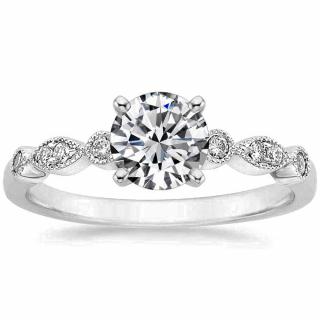 OLIVIE Stříbrný zásnubní prsten 4113 Velikost prstenů: 10 (EU: 62-64)