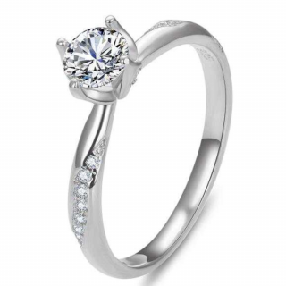 OLIVIE Stříbrný zásnubní prsten MAGIC 7170 Velikost prstenů: 10 (EU: 62-64)