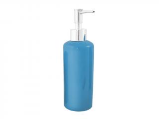 Dávkovač na tekuté mýdlo - CORAL blue, 250 ml, keramika