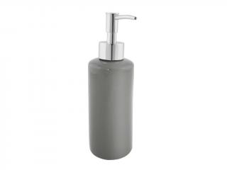 Dávkovač na tekuté mýdlo - CORAL grey, 250 ml, keramika