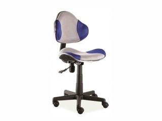 Dětská židle - Q-G2, čalouněná, různé barvy na výběr Čalounění: fialová/šedá