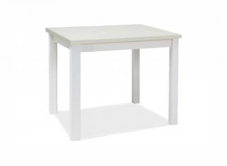 Jídelní stůl - ADAM, 90x65, bílá