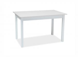 Jídelní stůl rozkládací - HORACY, 125x75, matná bílá
