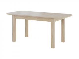Jídelní stůl rozkládací - REA, 140x80, dub sonoma
