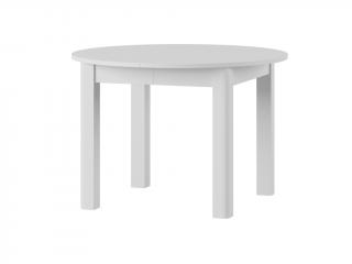 Jídelní stůl rozkládací - URAN 1, 110x110, matná bílá