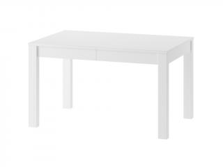 Jídelní stůl rozkládací - VEGA 2, 130x85, matná bílá