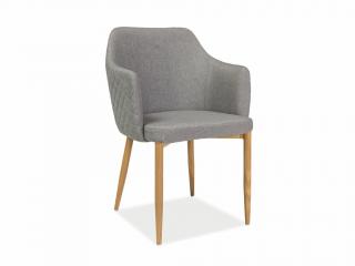 Jídelní židle - ASTOR, různé barvy na výběr Čalounění: šedá (tap.06)