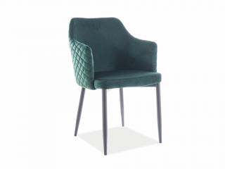 Jídelní židle - ASTOR Velvet, různé barvy na výběr Čalounění: zelená (Bluvel 78)