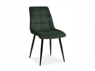 Jídelní židle - CHIC SZTRUKS, různé barvy na výběr Čalounění: zelená (Fjord 79)