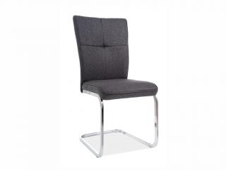 Jídelní židle - H-190, tkanina, různé barvy na výběr Čalounění: tmavě šedá (tap.147)