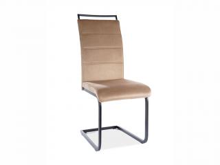 Jídelní židle - H-441 Velvet, tkanina, různé barvy na výběr Čalounění: béžová (tap.191)