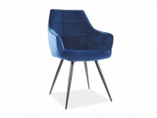 Jídelní židle - LILIA Velvet, různé barvy na výběr Čalounění: granátová (Bluvel 86)