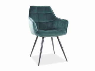Jídelní židle - LILIA Velvet, různé barvy na výběr Čalounění: zelená (Bluvel 78)