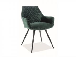 Jídelní židle - LINEA Velvet, různé barvy na výběr Čalounění: zelená (Bluvel 78)