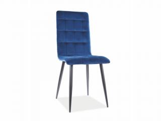 Jídelní židle - OTTO Velvet, různé barvy na výběr Čalounění: granátová (Bluvel 86)