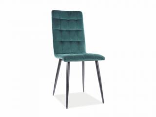 Jídelní židle - OTTO Velvet, různé barvy na výběr Čalounění: zelená (Bluvel 78)