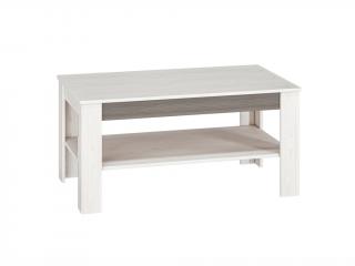 Konferenční stolek - BLANCO 12, sněžná borovice/new grey