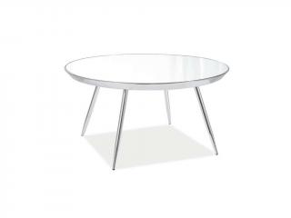Konferenční stolek - BORA B, chrom/zrcadlo