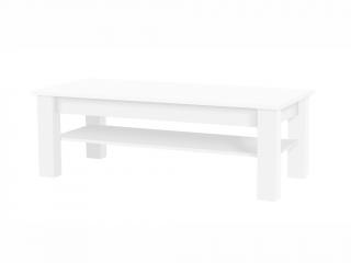 Konferenční stolek - CEZAR 19, matná bílá