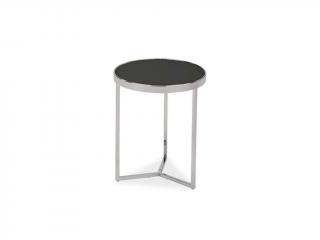 Konferenční stolek - DELIA I, černá/chrom
