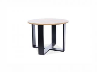 Konferenční stolek - EGOA, dub votan/černá