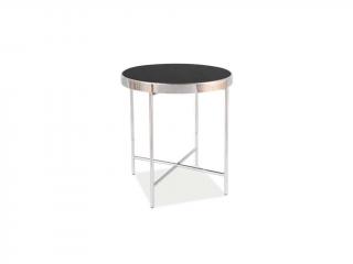 Konferenční stolek - GINA C, černá/chrom