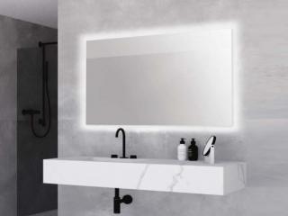 Koupelnové zrcadlo - SP1, 80x65 cm, LED osvětlení