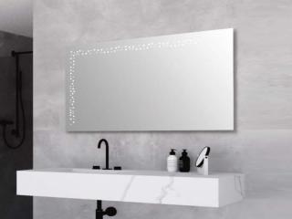 Koupelnové zrcadlo - SP7, 100x65 cm, LED osvětlení