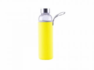 Láhev na pití v ochranném pouzdru Objem: 1000 ml, Barva: žlutá