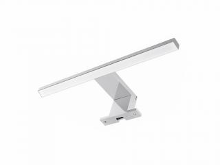 LED osvětlení - ALA 40 stříbrná, do koupelny, délka 40 cm, IP44