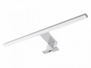 LED osvětlení - ALA 60 stříbrná, do koupelny, délka 60 cm, IP 44