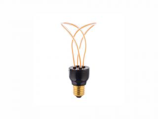 LED žárovka - AMBER 3568, 230V/8W/E27, teplá bílá, 2200K