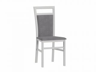 MAXIVA Jídelní židle - MERIS 101 Nohy/čalounění: bílá matná/savana 21