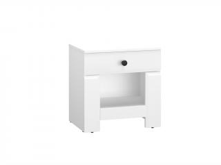 Noční stolek - LAHTI 14, matná bílá