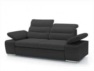 Pohovka - KORFU sofa/MS, různé tkaniny a barvy na výběr Čalounění: dark grey (Artemis 24)