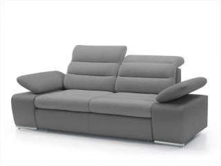 Pohovka - KORFU sofa/MS, různé tkaniny a barvy na výběr Čalounění: light grey (Artemis 23)