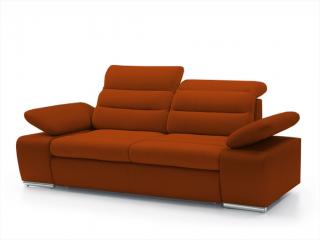 Pohovka - KORFU sofa/MS, různé tkaniny a barvy na výběr Čalounění: orange (Artemis 21)