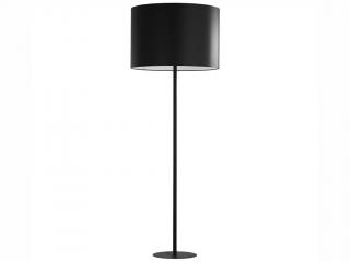 Stojací lampa - WINSTON 5144, Ø 60 cm, 230V/15W/1xE27, černá