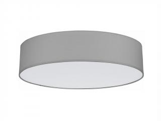 Stropní svítidlo - RONDO 1584, Ø 61 cm, 230V/15W/4xE27, tmavě šedá/bílá