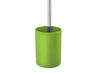 Toaletní kartáč (WC štětka) - CORAL green, keramika